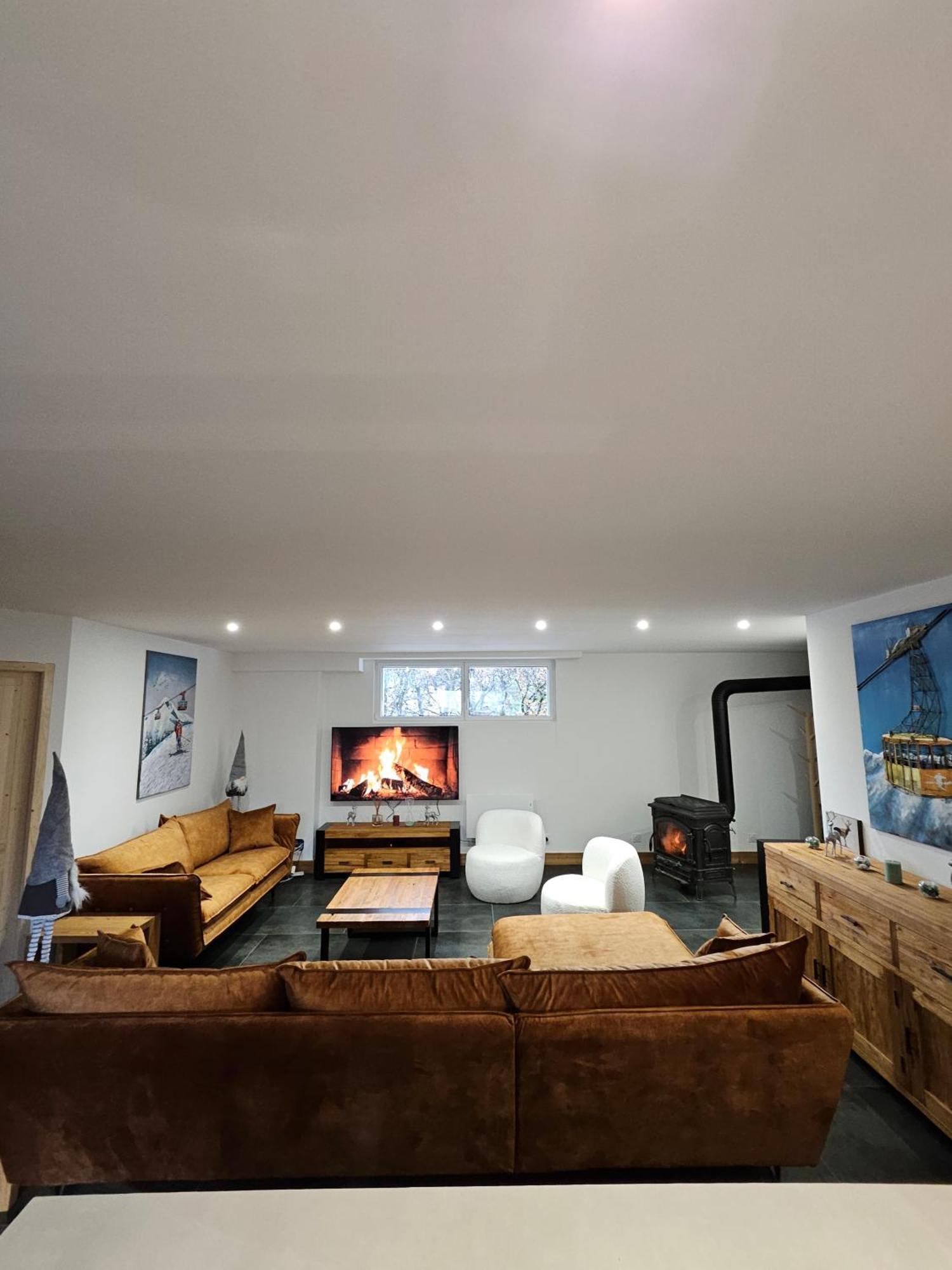 Les Fees Mer : Appart 150 M² Hypercentre Calme 10P Шамони Екстериор снимка